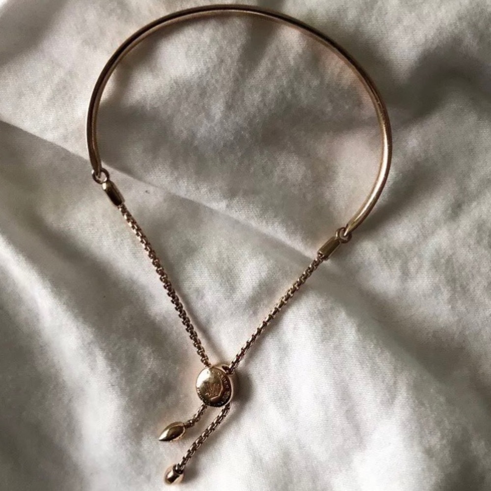 Monica Vinader Rose Gold Vermeil Chain Bracelet